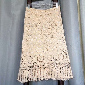 Josephine Loka Lace Midi Skirt